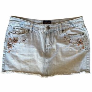 Y2K Aeropostale Beaded Mini Skirt Size 7/8